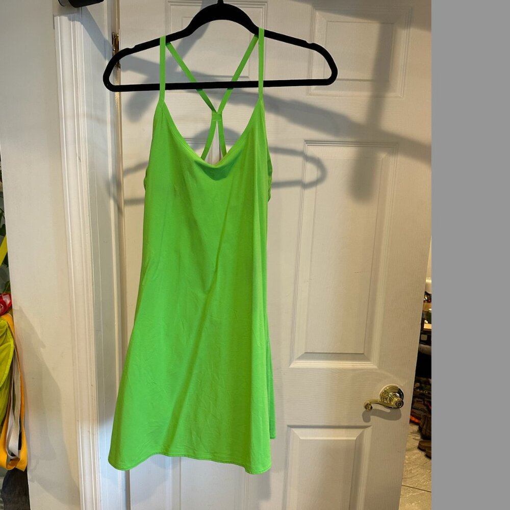 Outdoor Voices Original Exercise Dress Green Size M